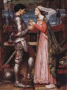 John William Waterhouse Tristram and Isolde oil painting picture wholesale